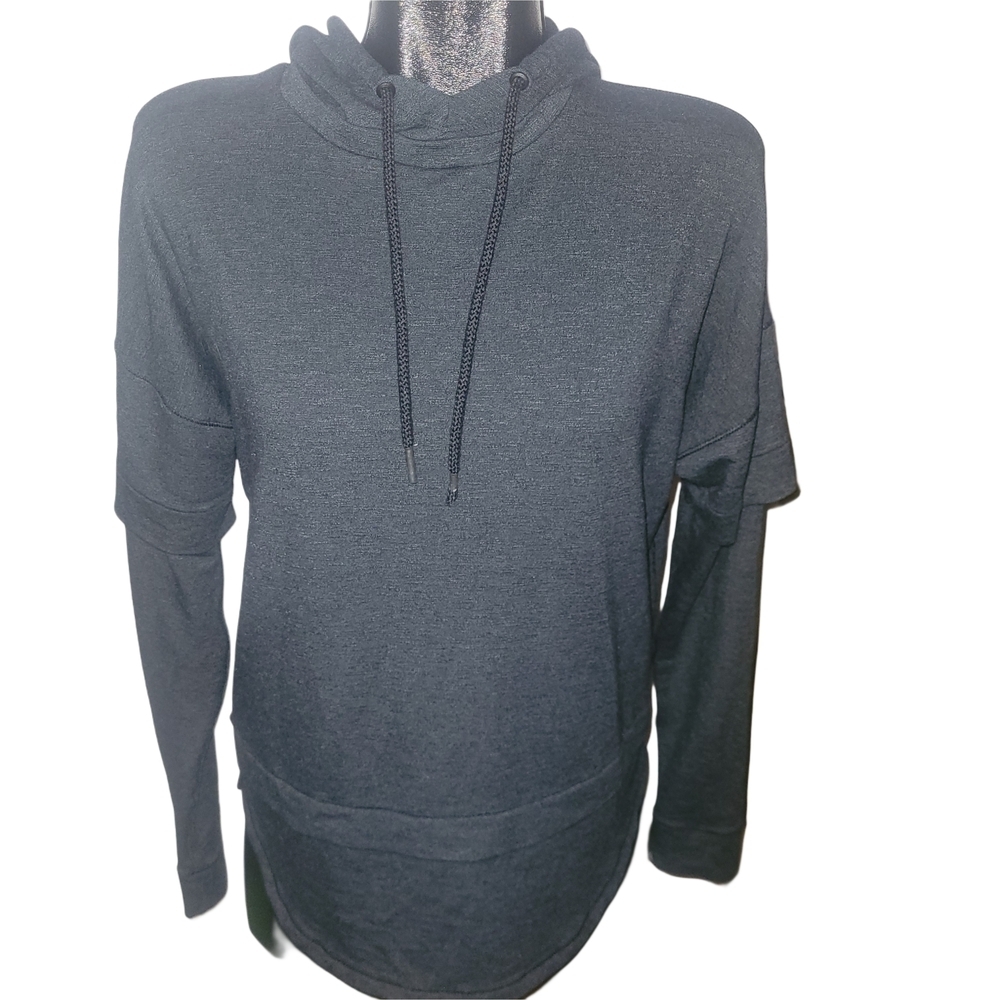 Under Armour Men's Black Loose Fit Pullover Hoodie Size M